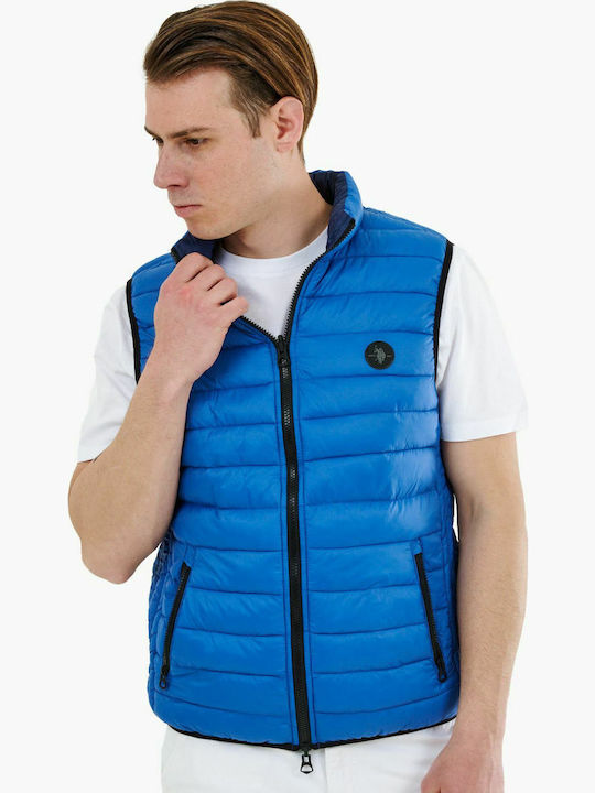 Assn Αμάνικο Μπουφάν Puffer Dark Navy-light Blue