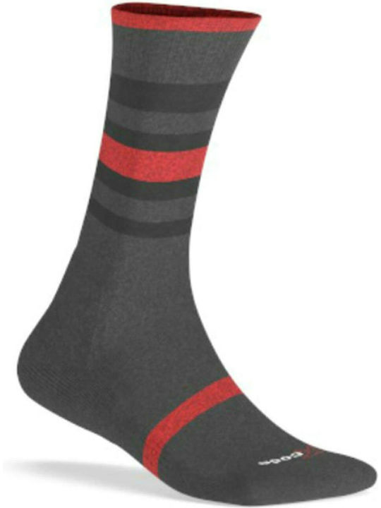 Xcode Thermal Ανδρικές Ισοθερμικές Κάλτσες Γκρι/Κόκκινες