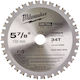 Milwaukee S150x20/34z Mw Δίσκος Κοπής Μετάλλου με 34 Δόντια 150mm