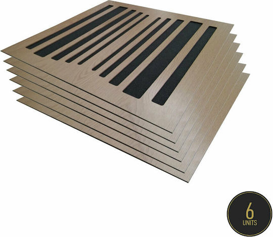 Proacoustics Polyfon WS-50 Ηχοαπορροφητικό Πάνελ (6τμχ) 59.5cm x 59.5cm x 53mm σε Μπεζ Χρώμα