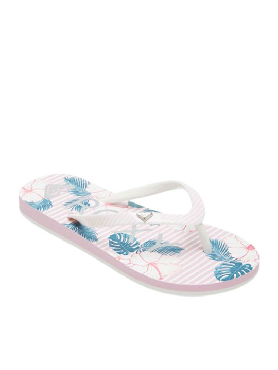 Roxy Παιδικές Σαγιονάρες Flip Flops Ροζ Pebbles
