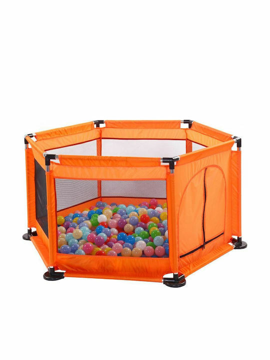 Playpen with Mattress Orange