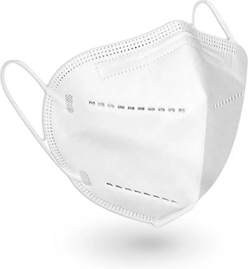 Poli Meymed Particle Filtering Half Μάσκα Προστασίας FFP2 Λευκή 10τμχ