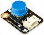 DFRobot On-Off switch Pushbutton Blue 1pcs