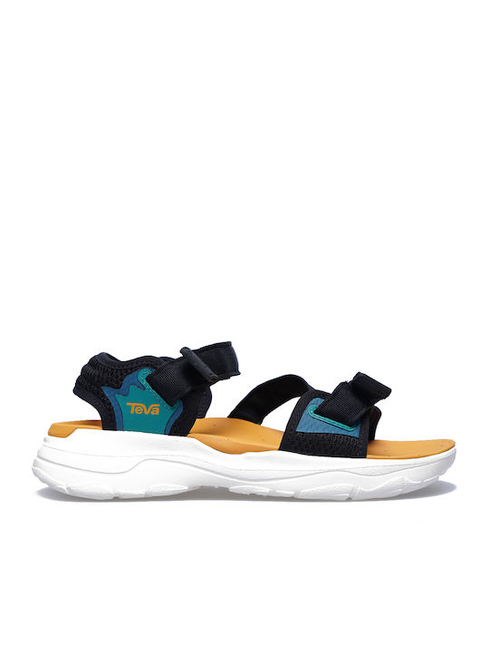 Zymic Women's Flat Sandals Sporty Black