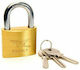 Padlock Brass with Key 40mm 1pcs