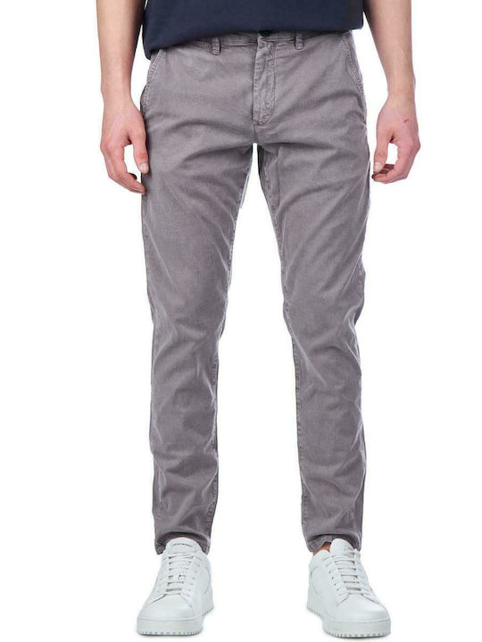 Gabba Men's Trousers Chino in Regular Fit Gray