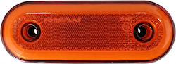 Lkw-Volumenlichter 1Stück LED Volumen Seitenmarkierung Neon 12 / 24V - Orange MAR791