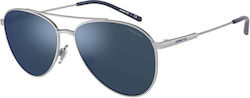Arnette Γυαλιά Ηλίου Ασημί με Μεταλλικό Σκελετό Arnette Γυαλιά Ηλίου Ασημί με Μεταλλικό Σκελετό