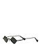 Kuboraum Unisex Sunglasses with Black Frame and Black Lens