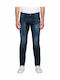 Men's Jeans Pants with Slim Fit Navy Blue