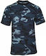 Mil-Tec T-shirt Militär 100% Baumwolle in Blau ...