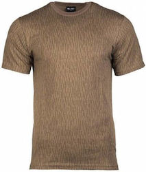 Mil-Tec Short Sleeve T-shirt 100% Cotton Khaki ...