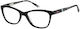 Roxy Roxy Women's Acetate Prescription Eyeglass Frame Black ERJEG03025-DBLK