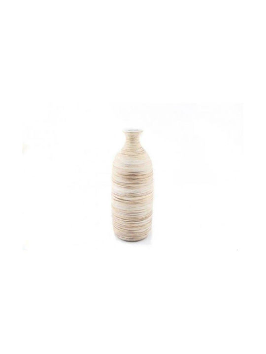 Atmosphera Glass Vase 10x10x26.5cm