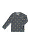 Fresk Kids Swimwear Long Sleeve Shirt Gray