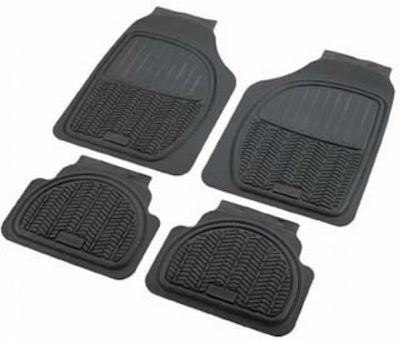 Michelin Set of Front and Rear Mats Universal 4pcs from Rubber Black