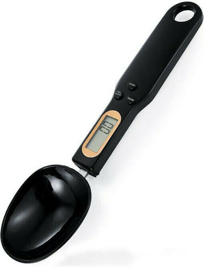 TS02181-2 Digital Kitchen Scale Spoon up to 0.5kg Black