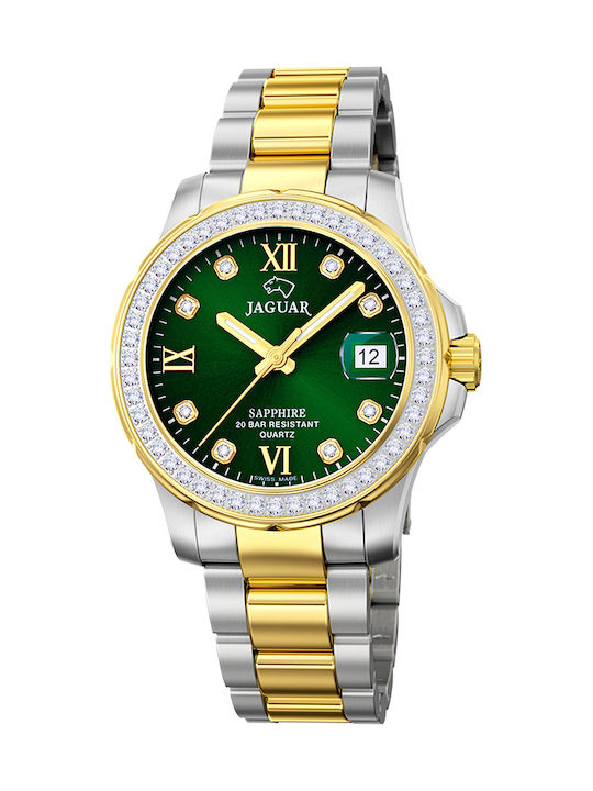 Jaguar Cosmopolitan Damen Uhr mit Mehrfarbig