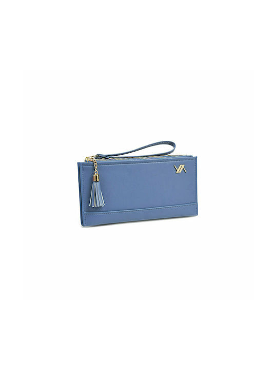 Verde Large Women's Wallet Blue