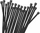 Maestro Cable Ties Plastic 250mm x 4.8mm in Black Colour (100 pcs)