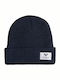Island Fox Knitted Beanie Cap Mood Indigo