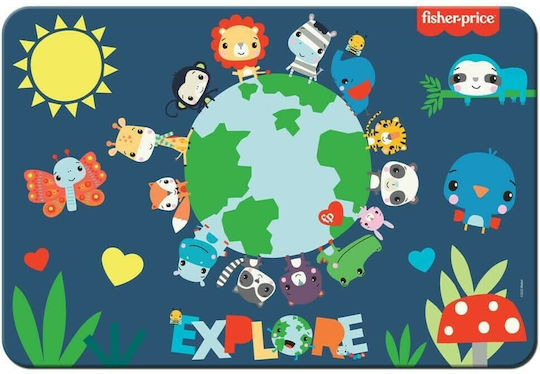 Fisher Price Plastic Baby Placemat Explore Multicolour