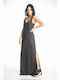 Sommer Maxi Kleid Gray
