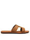 Wikers Sandale din piele de damă în bronz D77478