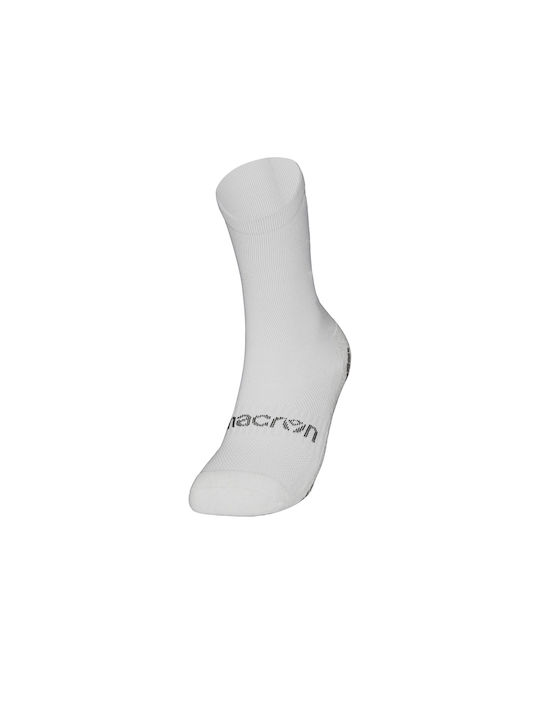 Macron Grip Hero Ποδοσφαιρικές Κάλτσες Λευκές 1...
