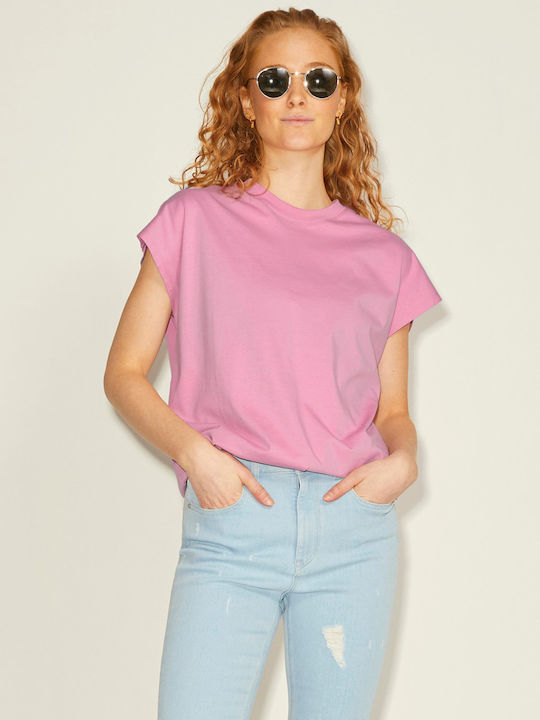 Jack & Jones Women's T-shirt Polignac Pink