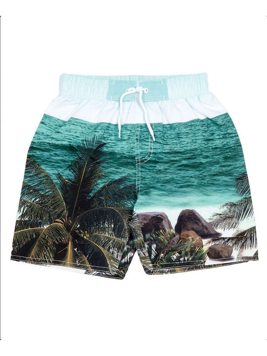 Funky Kids Swimwear Swim Shorts Green