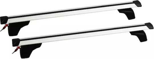 G3 Μπάρες Οροφής Αλουμινίου Pacific Airflow 127εκ. για Volvo V50 5D 5D 2004-2012 (Σετ με πόδια)