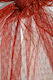JK Home Decoration Ύφασμα Διακόσμησης 150x300εκ. Κόκκινο / Χρυσό