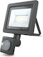 Forever Light Proxim ΙΙ Στεγανός Προβολέας LED 10W Φυσικό Λευκό 4500K με Αισθητήρα Κίνησης IP66