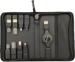 Okion Reel-N-Go Retractable Cable Travel Kit Καλώδιο