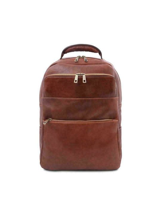 Tuscany Leather Melbourne TL141793 Men's Leather Backpack Light Brown