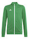 Adidas Boys Athleisure Sweatshirt Entrada 22 with Zipper Green