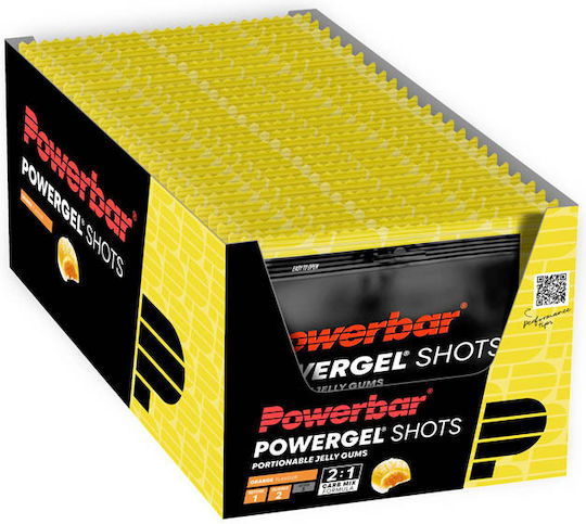 PowerBar PowerGel Shots Πορτοκάλι 24 x 1440gr