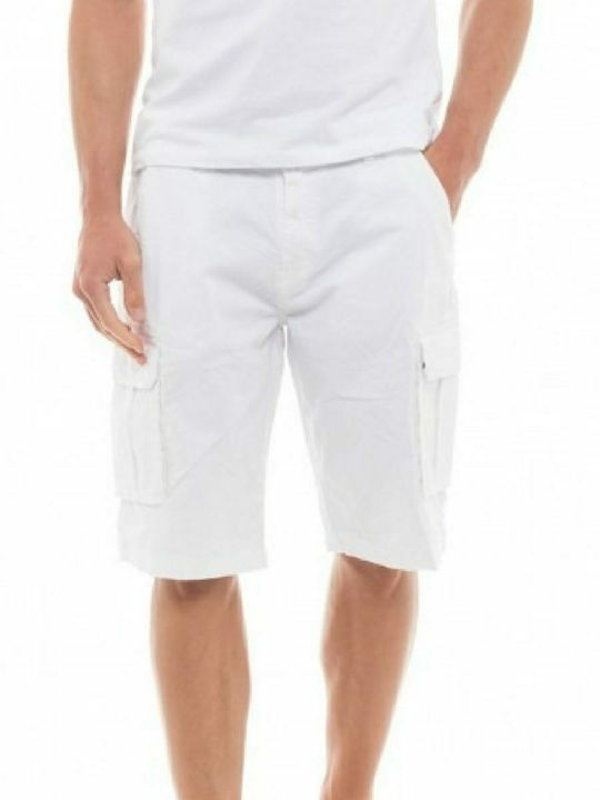 Herrenshorts Cargo Weiß