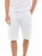 Herrenshorts Cargo Weiß