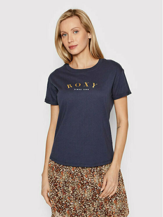 Roxy Epic Afternoon Damen T-Shirt Marineblau