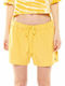 Love Square Women's Shorts Yellow