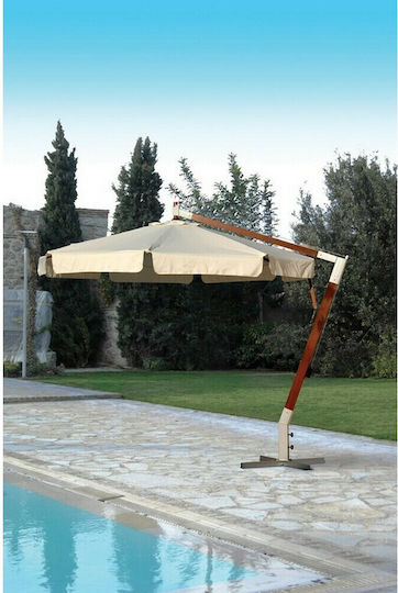 Lianos Replacement Umbrella Fabric Ecru Diameter 3m