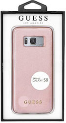 Guess Iridescent Plastic Back Cover Rose Gold (Galaxy S8)