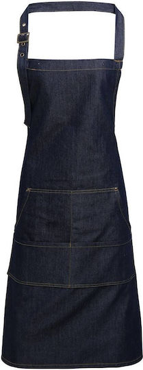 Premier Ποδιά Barista / Bartender Ολόσωμη PR126 Navy Μπλε