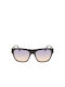 Karl Lagerfeld Unisex Γυαλιά Ηλίου με Μαύρο Κοκκάλινο Σκελετό και Μαύρο Ντεγκραντέ Φακό KL6074S-001