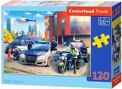 Kids Puzzle Police Station for 6+ years old+ Years 120pcs Castorland