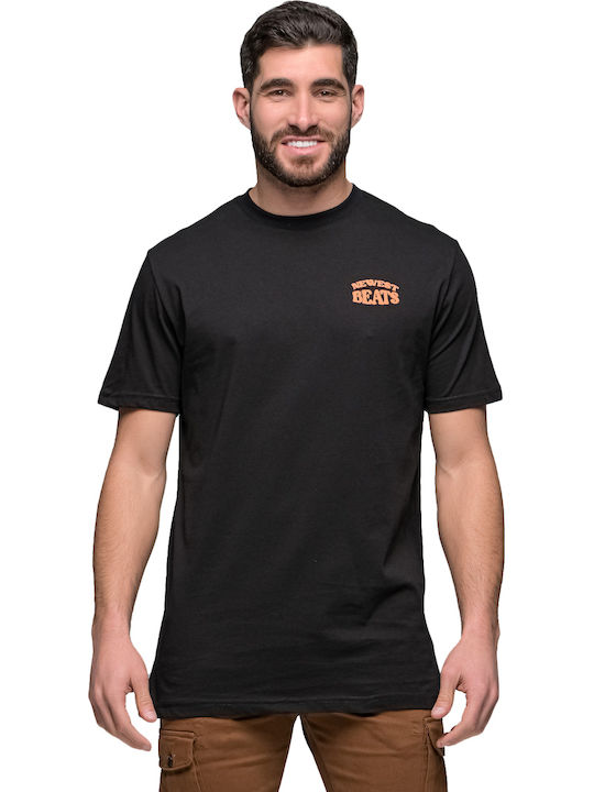 T-shirt Μαύρο