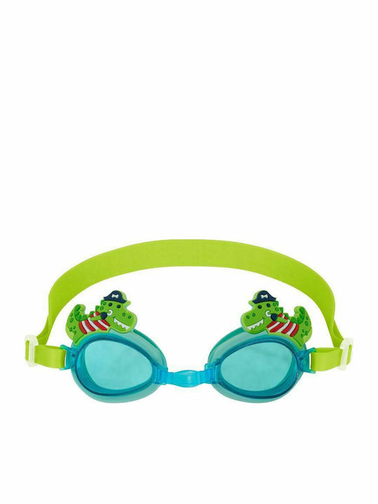 Stephen Joseph Dino Kids Green Swimming Goggles